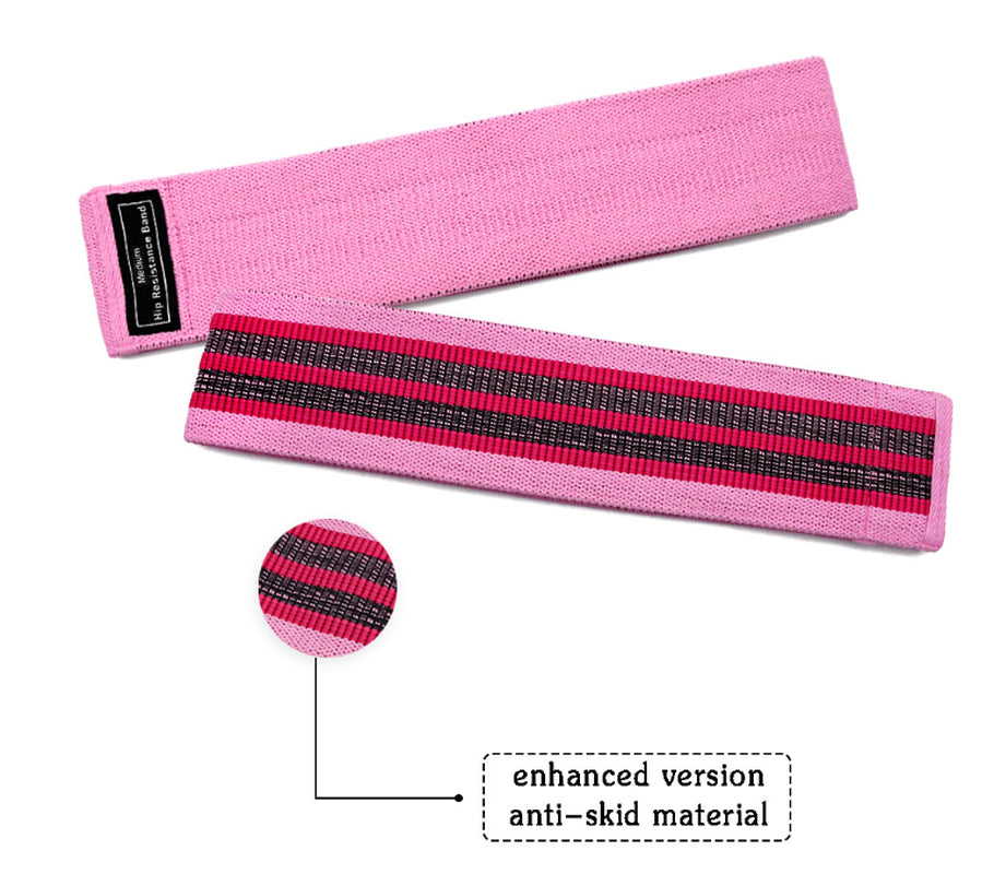Universal Resistance Band Set, Elastic Cloth Material